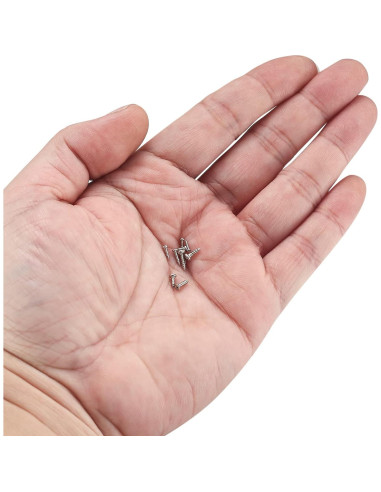 Kit de Tornillos Mini 1200 Pcs Niquelado M1/M1.2/M1.4/M1.7