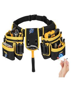 Cinturón de herramientas LEFOR-Z 27 bolsillos magnético nylon