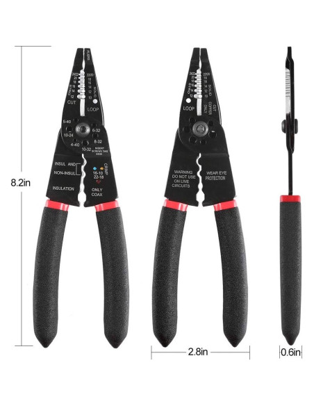 Multi-Herramienta Desforradora de Cables Solsop 20 cm