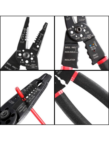 Multi-Herramienta Desforradora de Cables Solsop 20 cm