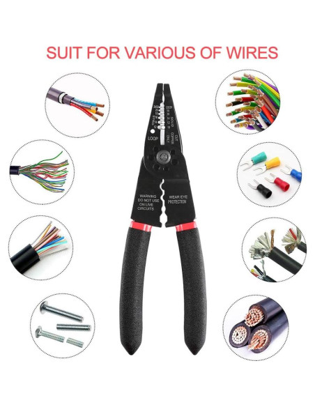 Multi-Herramienta Desforradora de Cables Solsop 20 cm