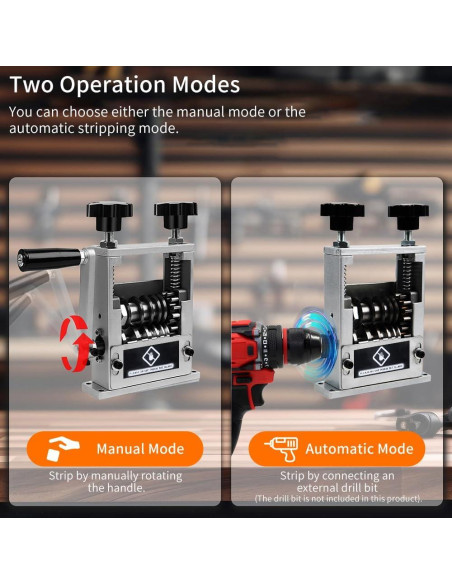 Desforradora de Cables BAUSATZ 6 Canales 3-17mm con Cuchillas