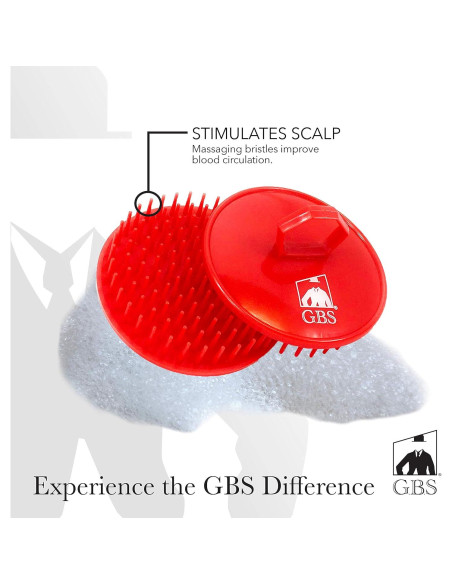 Cepillo de Champú G.B.S para Cuero Cabelludo 6 Piezas