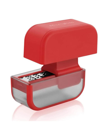 Picador de Ajo Microplane Rojo - Acero Inoxidable 130g