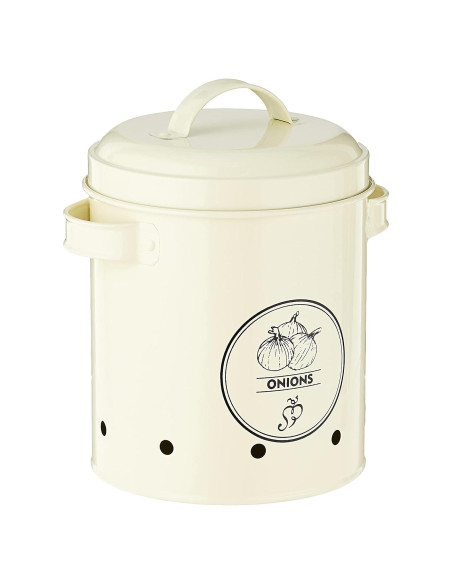 Lata de Almacenamiento de Cebollas Esschert Design 1.93L