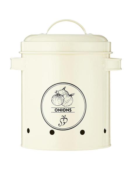 Lata de Almacenamiento de Cebollas Esschert Design 1.93L