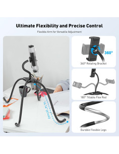 Soporte Ajustable para Tableta AboveTEK 360 - Compatible 4.7" a 15.6" 2