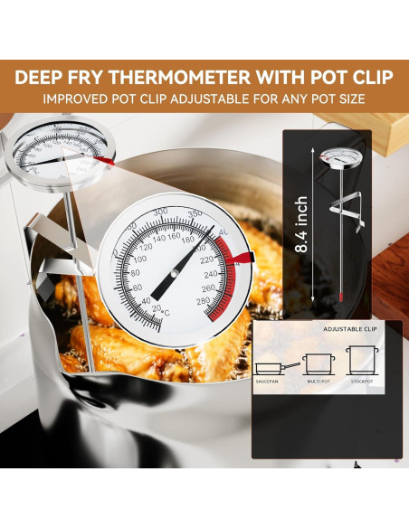 Filtro de Aceite de Acero Inoxidable 2L Sinyway con Termómetro Filtro de Aceite de Acero Inoxidable 2L Sinyway con Termómetro