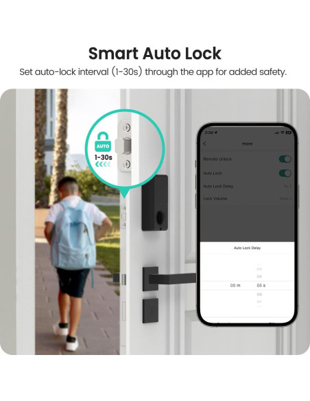 Cerradura Inteligente TREATLIFE WiFi Bluetooth con Teclado y Huella