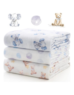 Manta de Muselina Momcozy 119x119 cm Suave y Transpirable