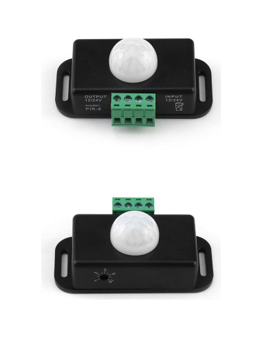 Interruptor LED con Sensor de Movimiento QWORK 12-24V 6A