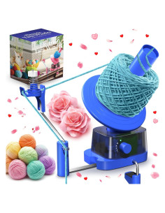 Enrollador de Hilo Eléctrico CozyBomB SPYW-1 368.5 g Azul