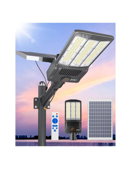 Luces Solares de Calle JAYNLT Y-12000W 6500K IP67 900000LM
