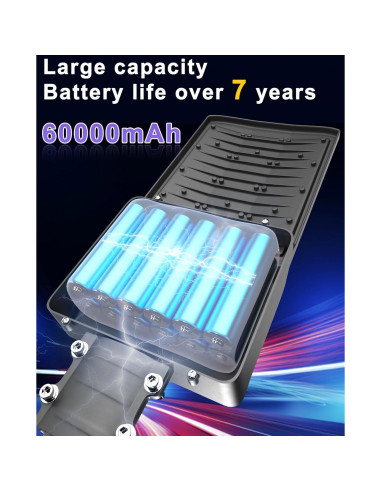 Luces Solares de Calle JAYNLT Y-12000W 6500K IP67 900000LM
