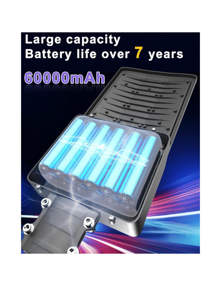 Luces Solares de Calle JAYNLT Y-12000W 6500K IP67 900000LM