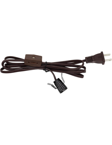 Cable de Lámpara Clip-On Creative Hobbies 1.83m con Bombilla 7W Cable de Lámpara Clip-On Creative Hobbies 1.83m con Bombilla 7W