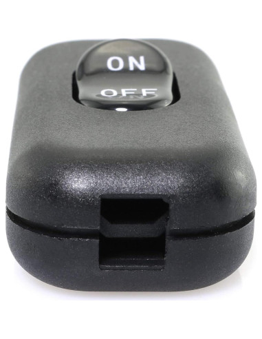 Interruptor de Cable On/Off E-excepcional Negro 250V 6A