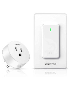 Enchufe de Control Remoto ELECTOP H-012 15A 1500W Inalámbrico
