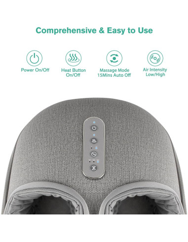 Masajeador de Pies Medcursor MDFM400 con Calor y Amasado