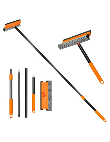 Limpiaparabrisas Extensible JEHONN 2-en-1 para Hogar y Auto