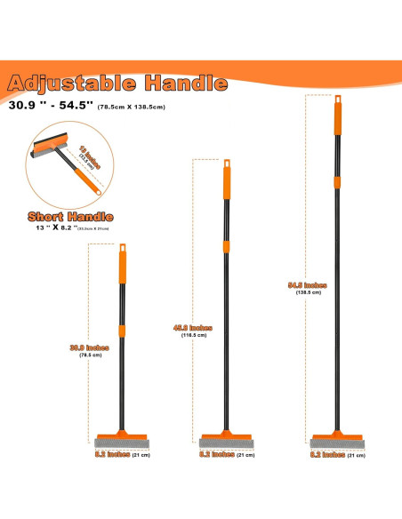 Limpiaparabrisas Extensible JEHONN 2-en-1 para Hogar y Auto