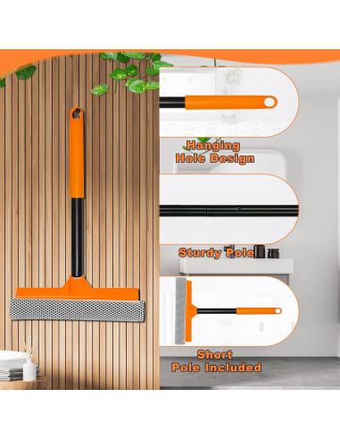 Limpiaparabrisas Extensible JEHONN 2-en-1 para Hogar y Auto