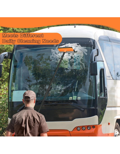 Limpiaparabrisas Extensible JEHONN 2-en-1 para Hogar y Auto