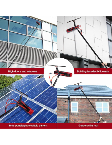 Kit de Limpieza de Panel Solar ZKUAOGDI 5m con Manguera