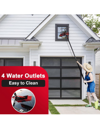 Kit de Limpieza de Panel Solar ZKUAOGDI 5m con Manguera