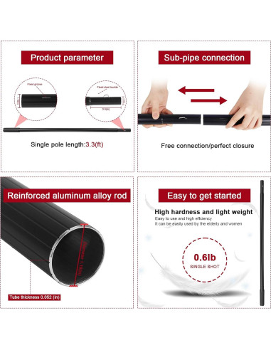 Kit de Limpieza de Panel Solar ZKUAOGDI 5m con Manguera