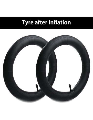 2 Pack Cámaras de Aire 20" x 1.75-2.15 Listenman con Kit