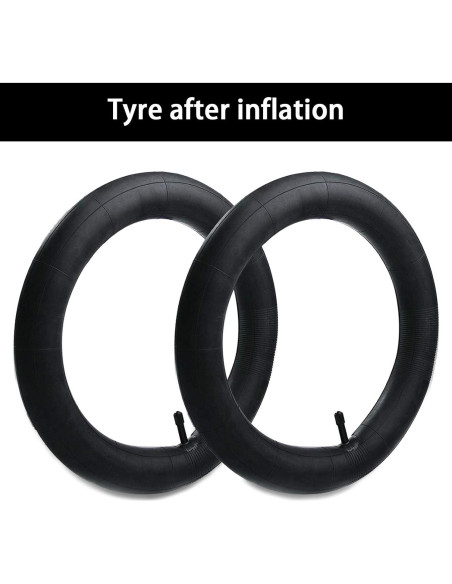 2 Pack Cámaras de Aire 20" x 1.75-2.15 Listenman con Kit