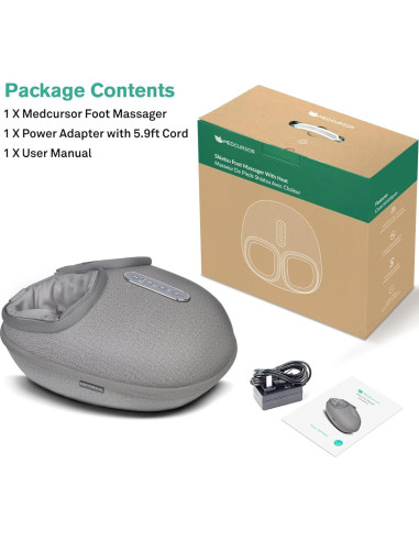 Masajeador de Pies Medcursor MDFM400 con Calor y Amasado