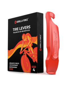 Palancas de Neumáticos Gorilla Force | 4 Unidades | Rojo Lava