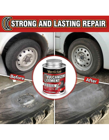 Cemento Vulcanizante Químico 100ml Vereclue para Neumáticos