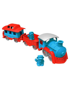 Tren de Juguete Green Toys - Locomotora Ecológica 3 Piezas
