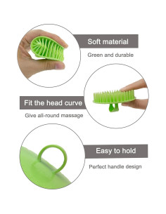 Exfoliador de Cuero Cabelludo DF 6 Piezas Masajeador 2