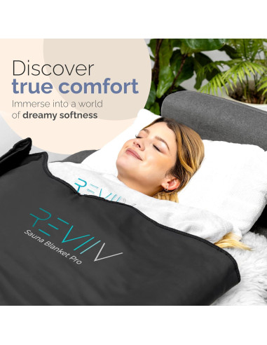 Toalla de Inserción para Sauna REVIIV 70x30 cm 3 Piezas