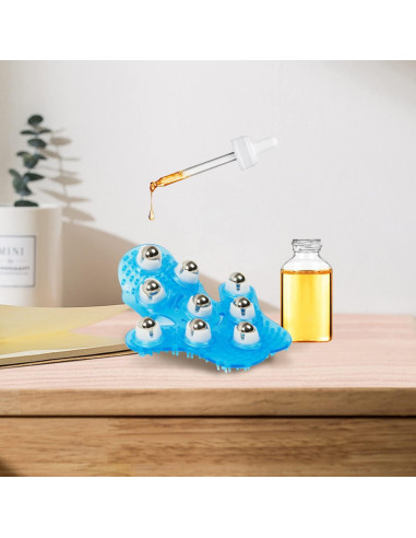 Bola de Masaje Mano Boseen Compacta Alivio Dolor Azul