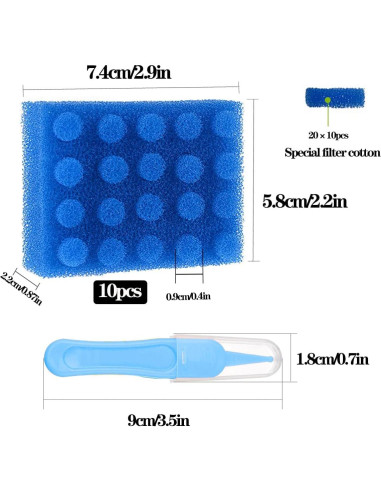 200 Filtros Higiénicos para Aspirador Nasal Bebé NoseFrida