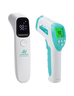 Termómetro Digital Infrarrojo Sin Contacto Amplim para Bebés y Adultos