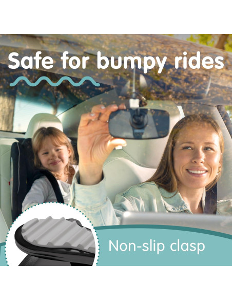 Espejo Clip-On para Bebé Onco - A Prueba de Roturas 5.8x12.4cm