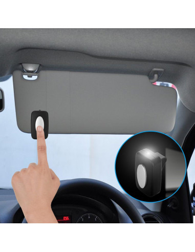 Espejo de Coche para Bebé FITNATE LED Ajustable 360
