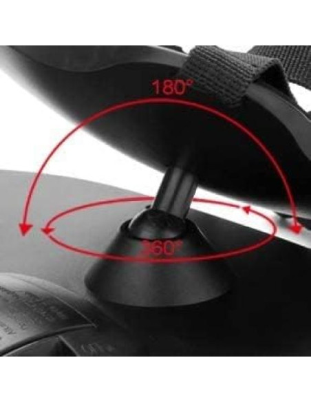 Espejo de Coche para Bebé FITNATE LED Ajustable 360