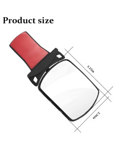 Espejo Retrovisor Interior para Bebé Moioee 8x6.1cm Convexo 2