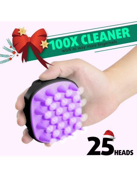 Cepillo Masajeador Cbiumpro 2 Pack Exfoliador Cuero Cabelludo Cepillo Masajeador Cbiumpro 2 Pack Exfoliador Cuero Cabelludo