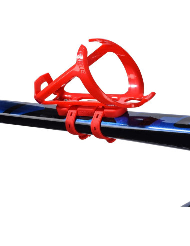 Base de Montaje para Botella ZONKIE - Silicona, Rojo