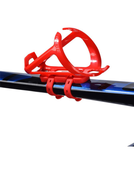 Base de Montaje para Botella ZONKIE - Silicona, Rojo