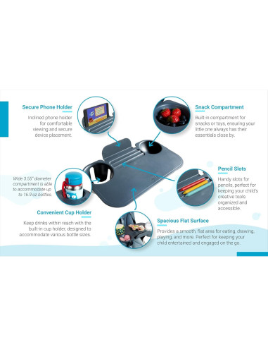 Bandeja de Snack Universal OYNA 5 en 1 para Cochecito