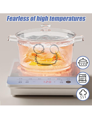 2 Correas Antivuelco para Vasos Piriuuo Silicona Ajustable